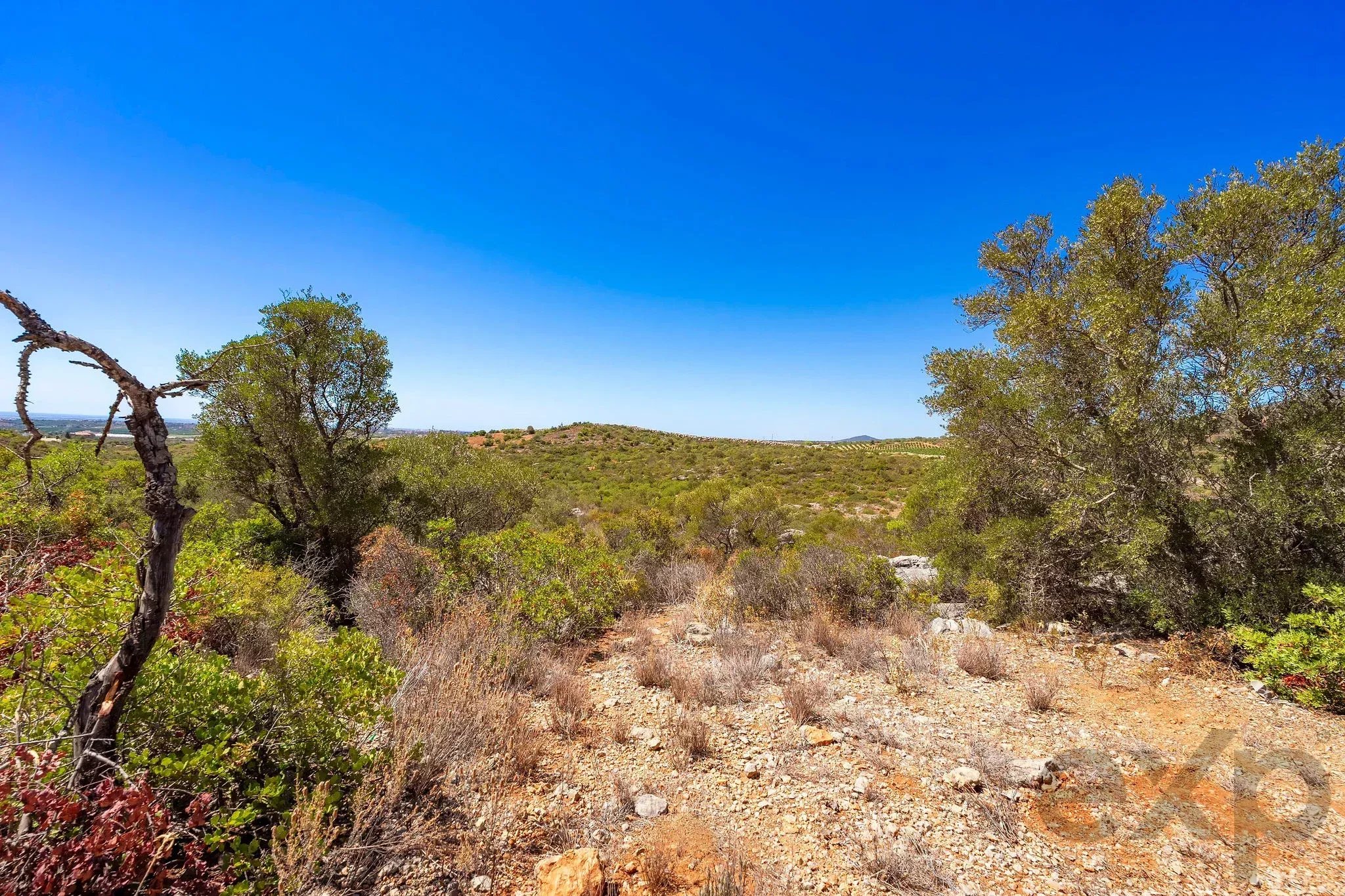 Hilltop Ruin with Breathtaking Countryside and Sea Views