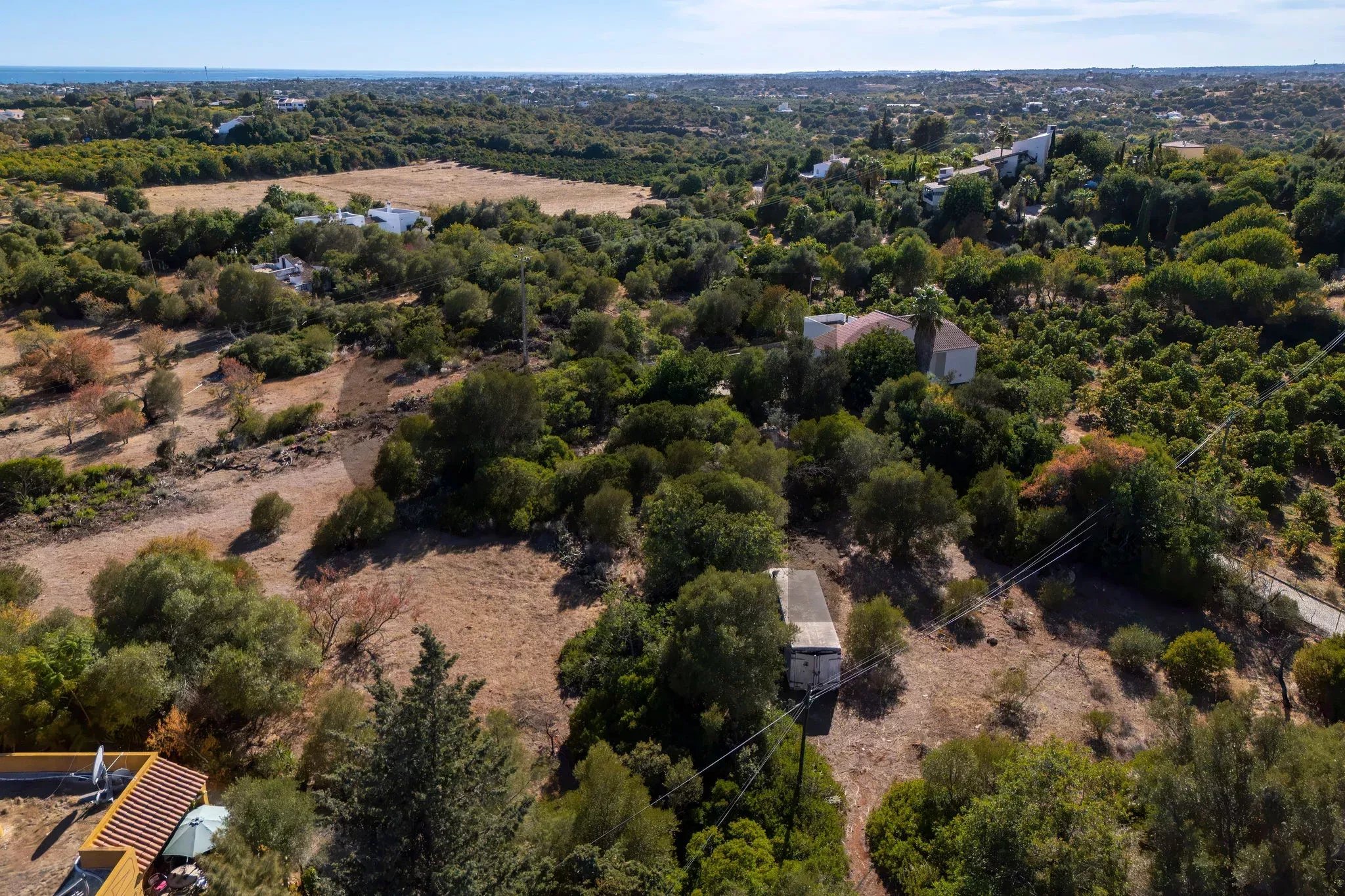Plot with Ruin and Approved Project for a T4 with sea views