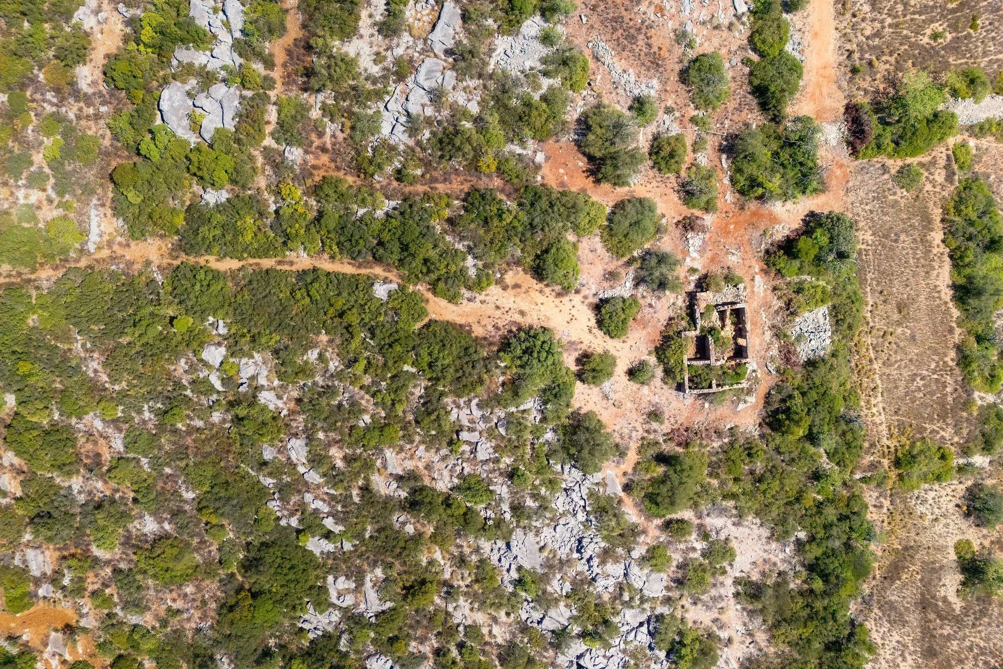 Hilltop Ruin with Breathtaking Countryside and Sea Views