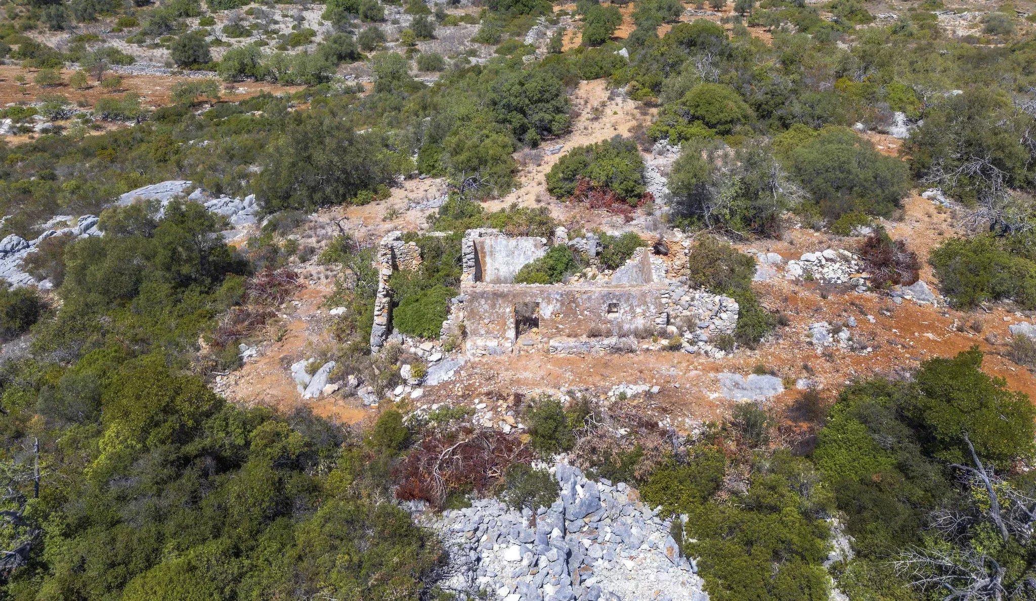 Hilltop Ruin with Breathtaking Countryside and Sea Views