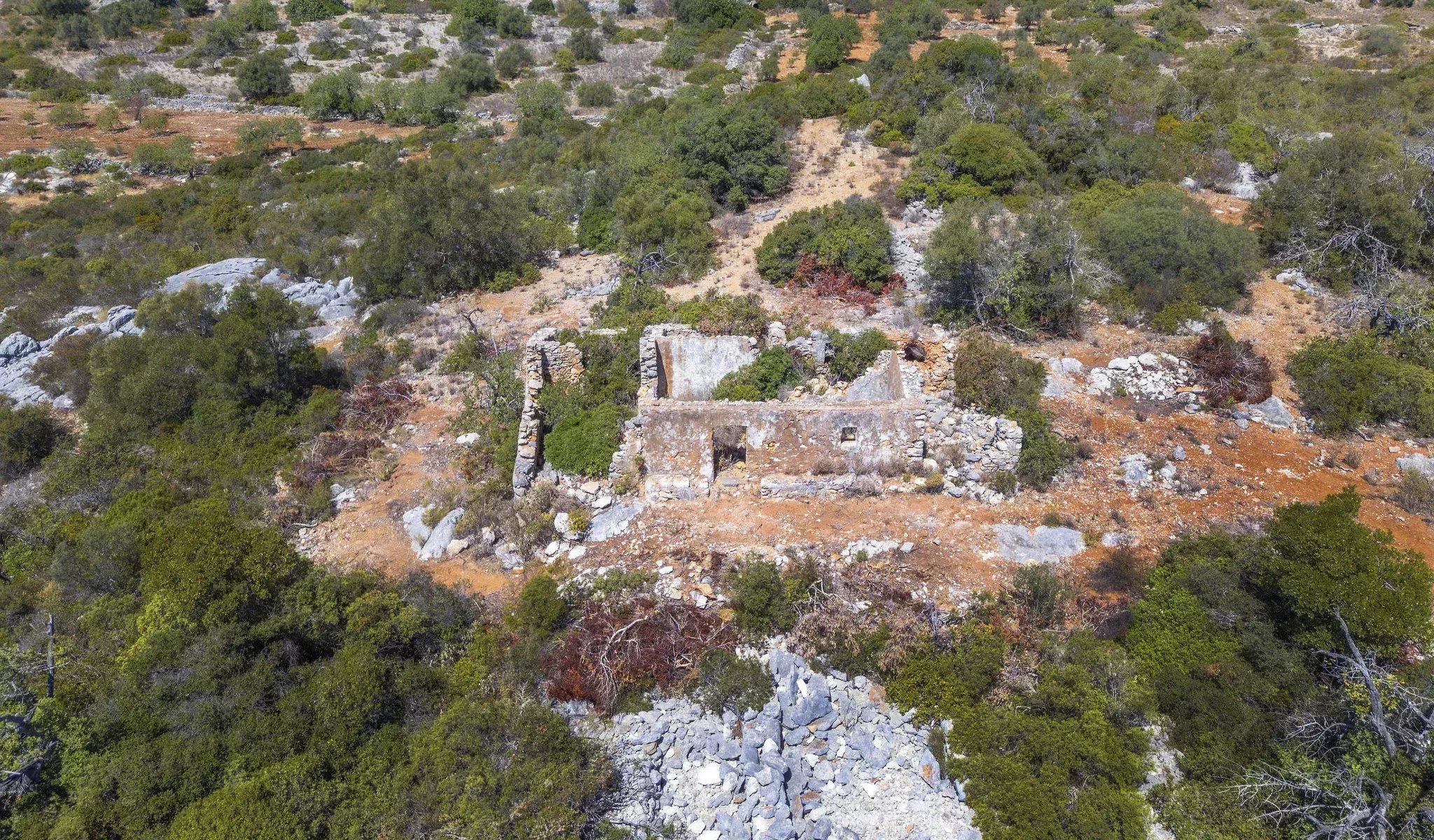 Hilltop Ruin with Breathtaking Countryside and Sea Views