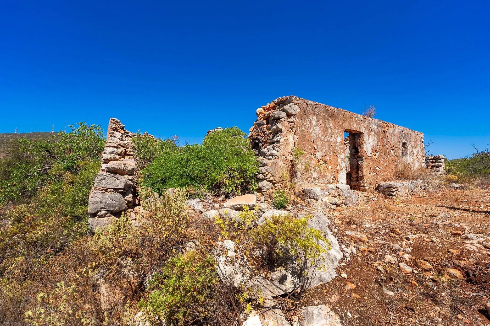 Hilltop Ruin with Breathtaking Countryside and Sea Views