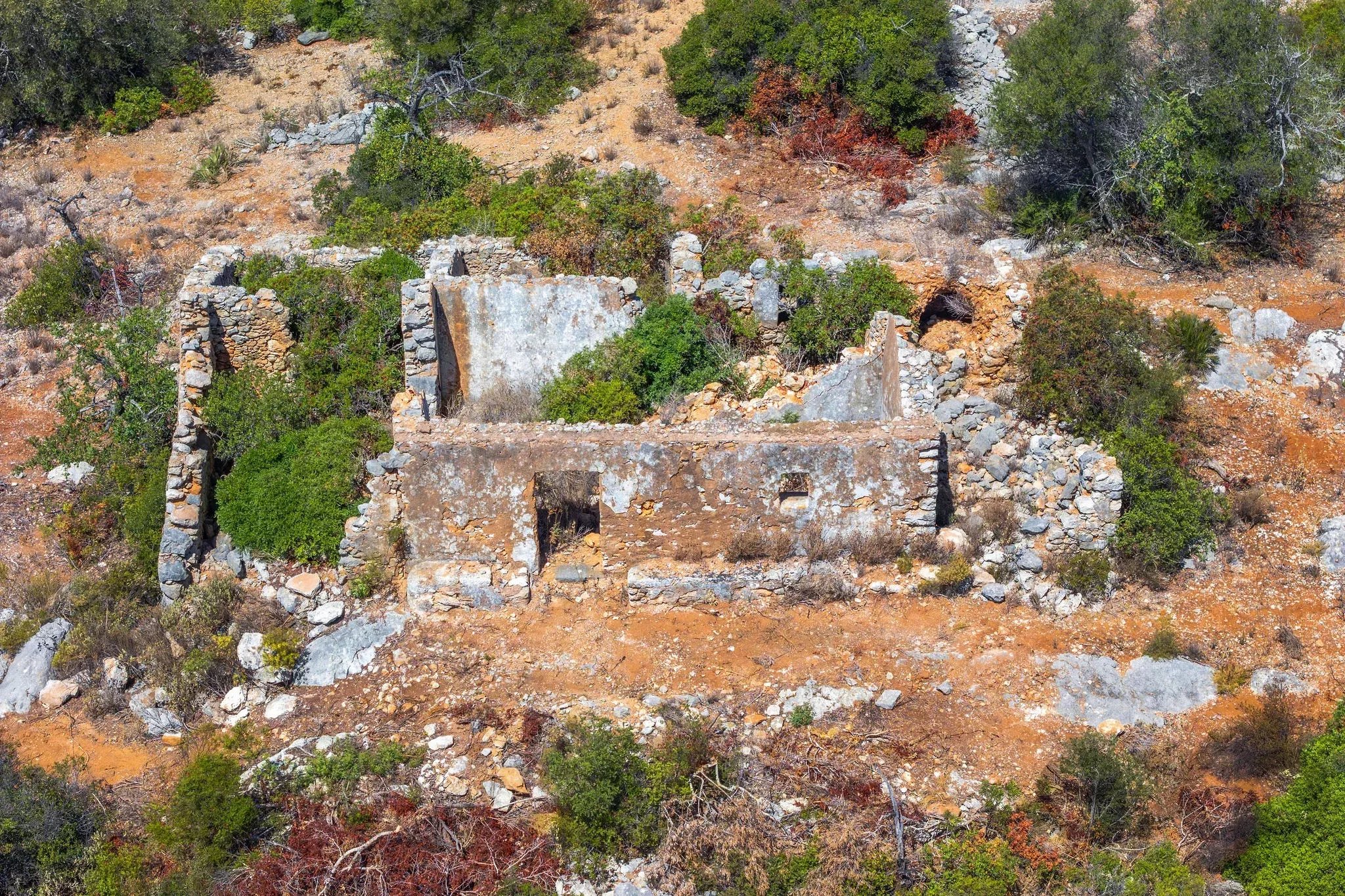Hilltop Ruin with Breathtaking Countryside and Sea Views