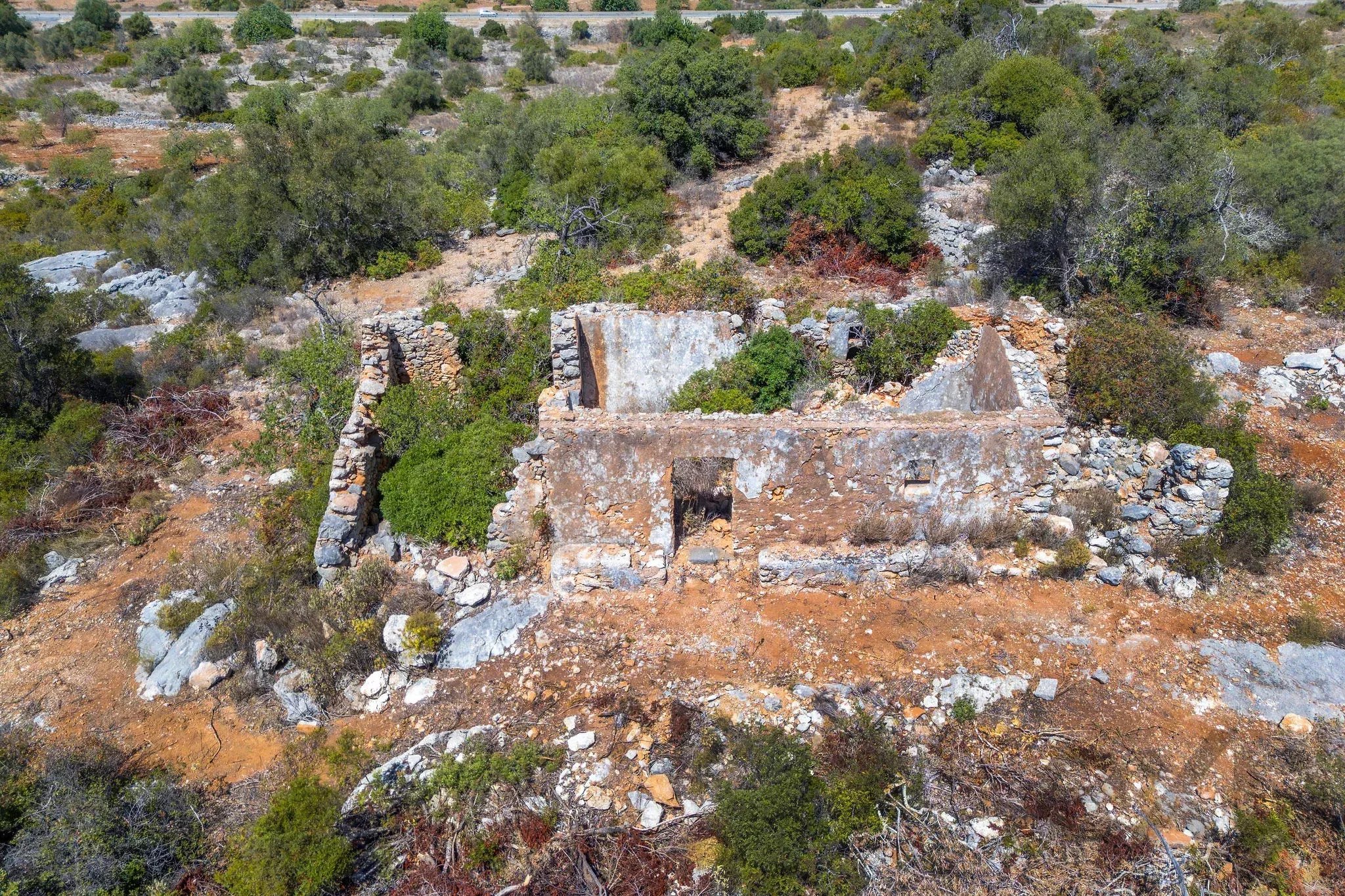 Hilltop Ruin with Breathtaking Countryside and Sea Views