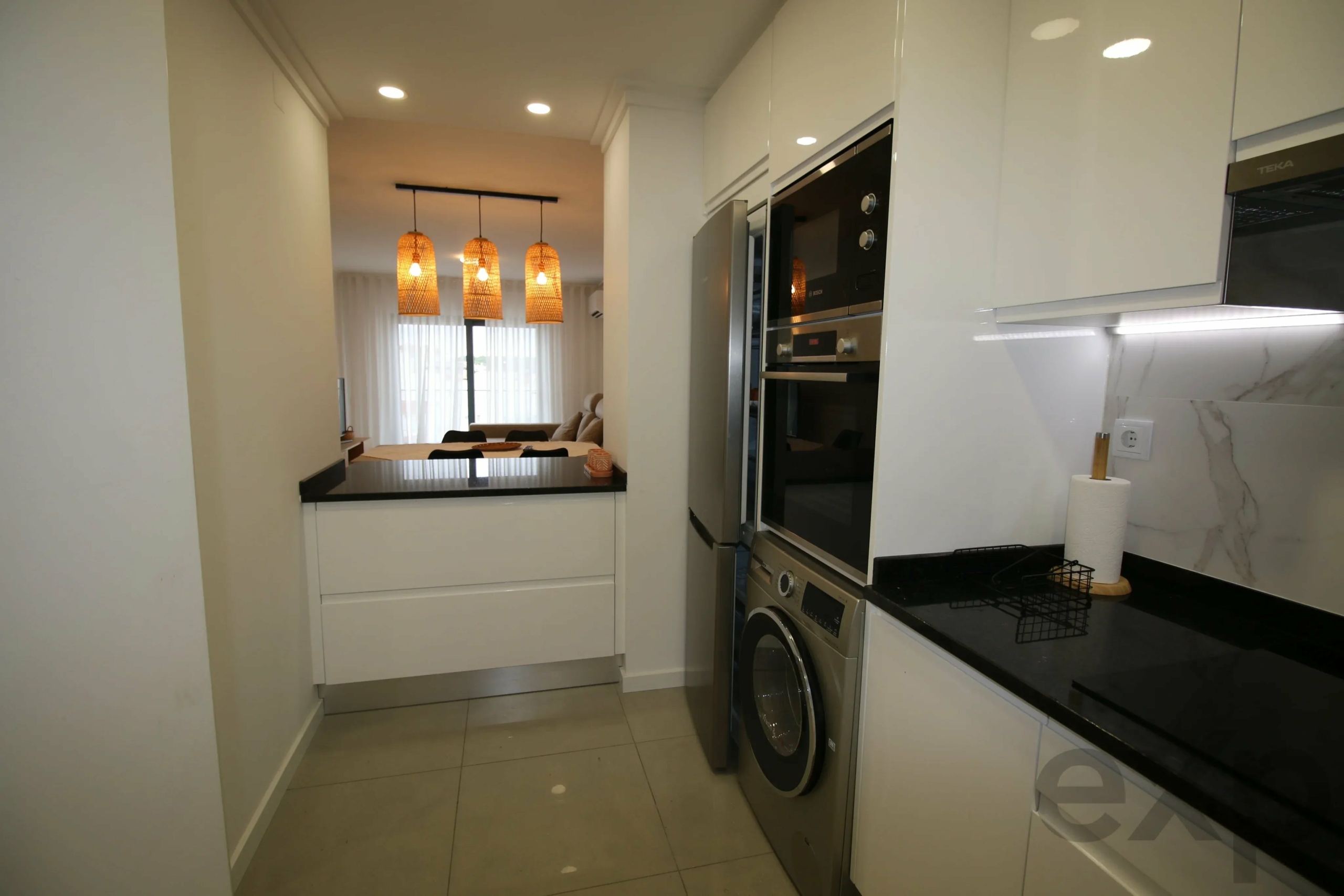 Apartamento de dois quartos para arrendar