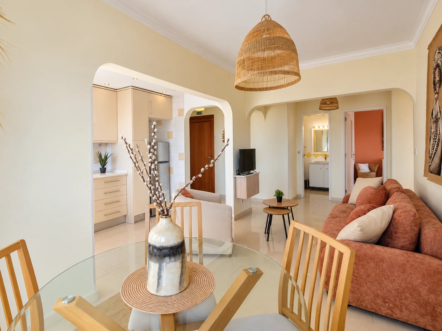 Apartment T3, Panoramic River View.