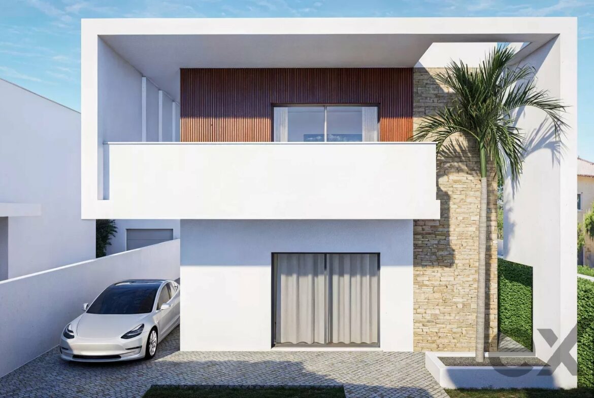 T4 House with Pool in Bordeira – Santa Bárbara de Nexe, photo 1