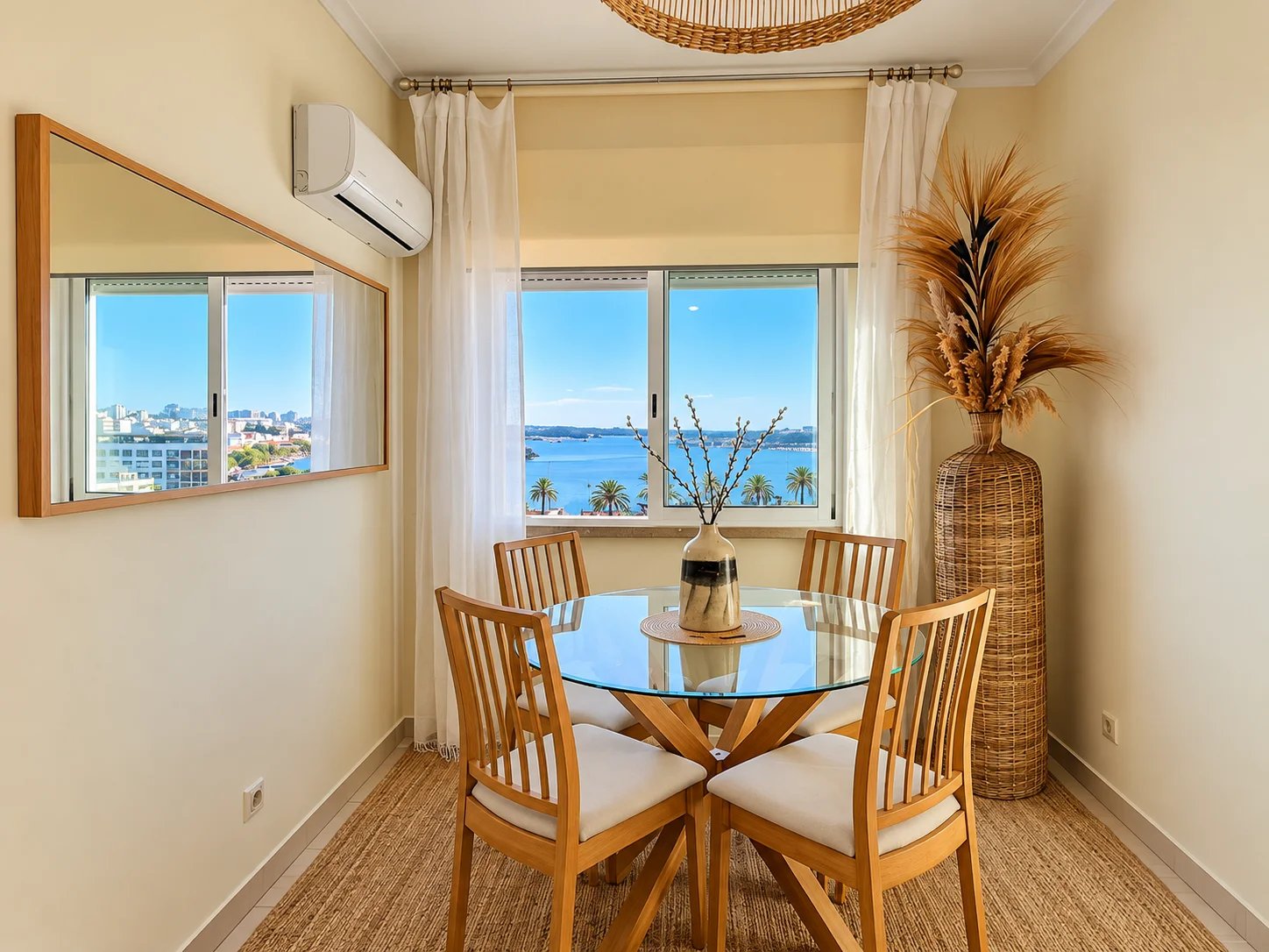 Apartment T3, Panoramic River View.