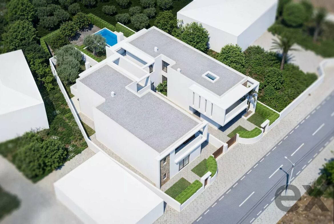 T4 House with Pool in Bordeira – Santa Bárbara de Nexe, photo 8