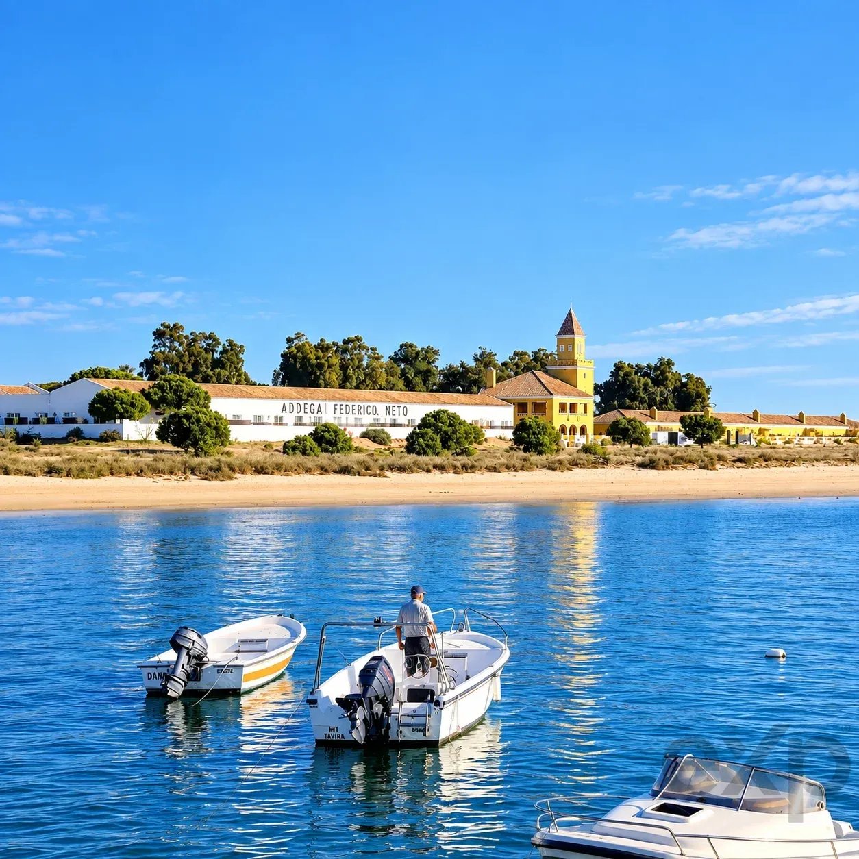 T2 renovated with suite and air conditioning in the center of Tavira