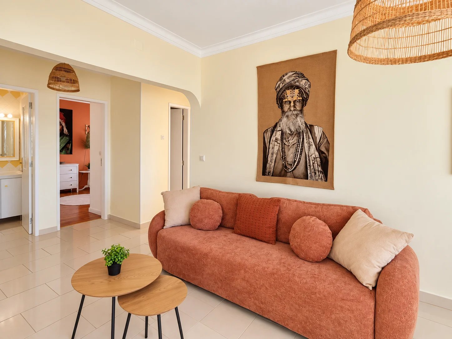 Apartment T3, Panoramic River View.