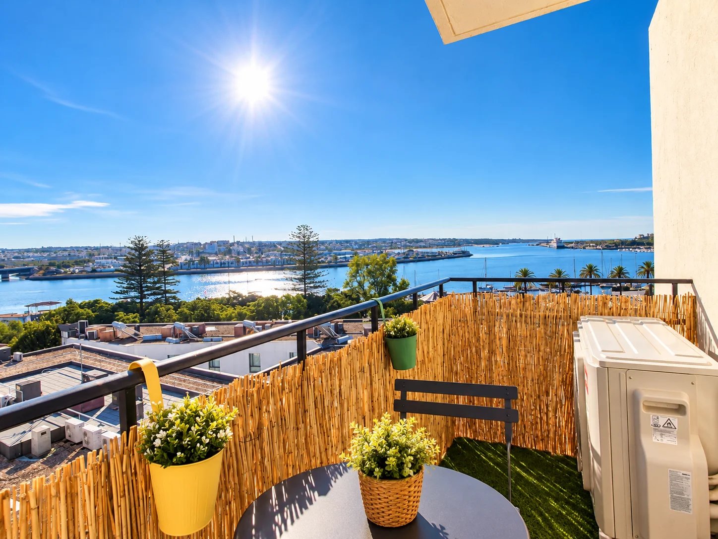 Apartment T3, Panoramic River View.