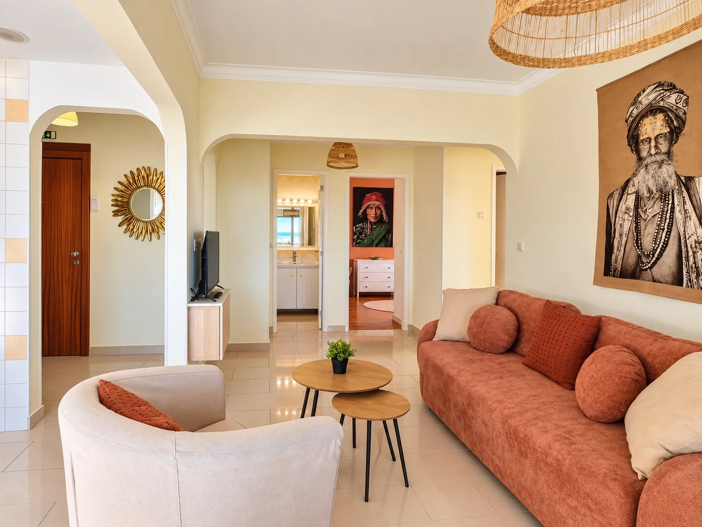 Apartment T3, Panoramic River View.
